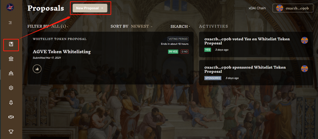 xDai 指南：一文玩转去中心化治理平台 DAOhaus